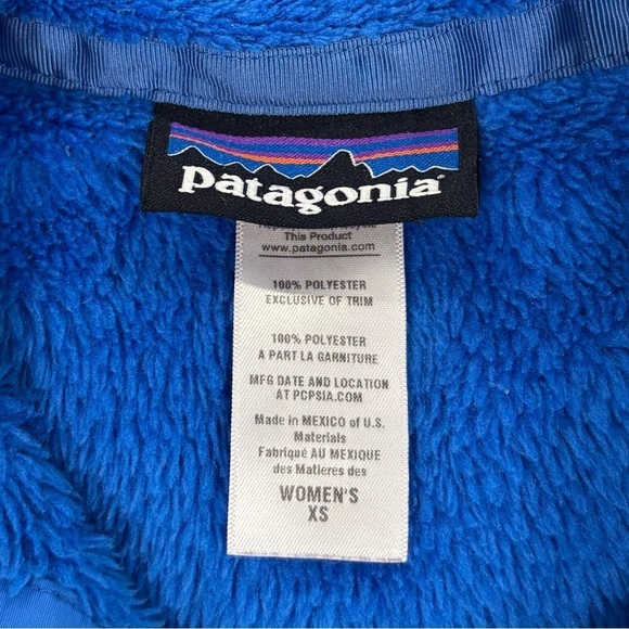 Patagonia Retool Snap T Pullover Women's Size XS In Cobalt Blue - Picture 6 of 6
